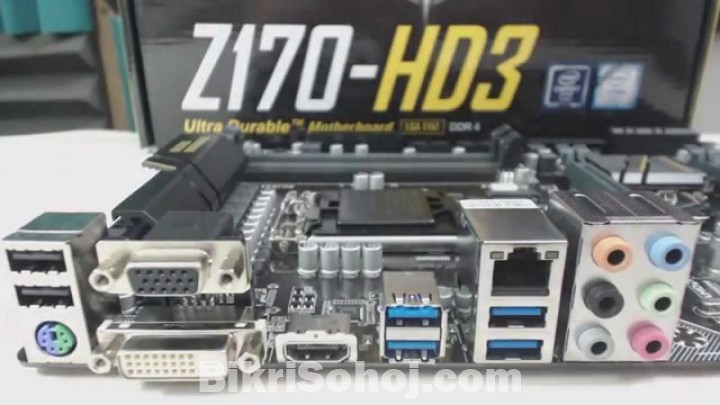 Gigabyte GA-Z170-HD3 DDR3 Desktop Motherboard